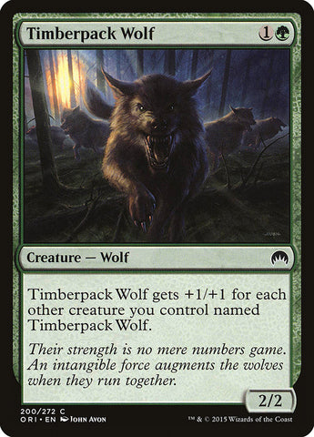Timberpack Wolf [Magic Origins]