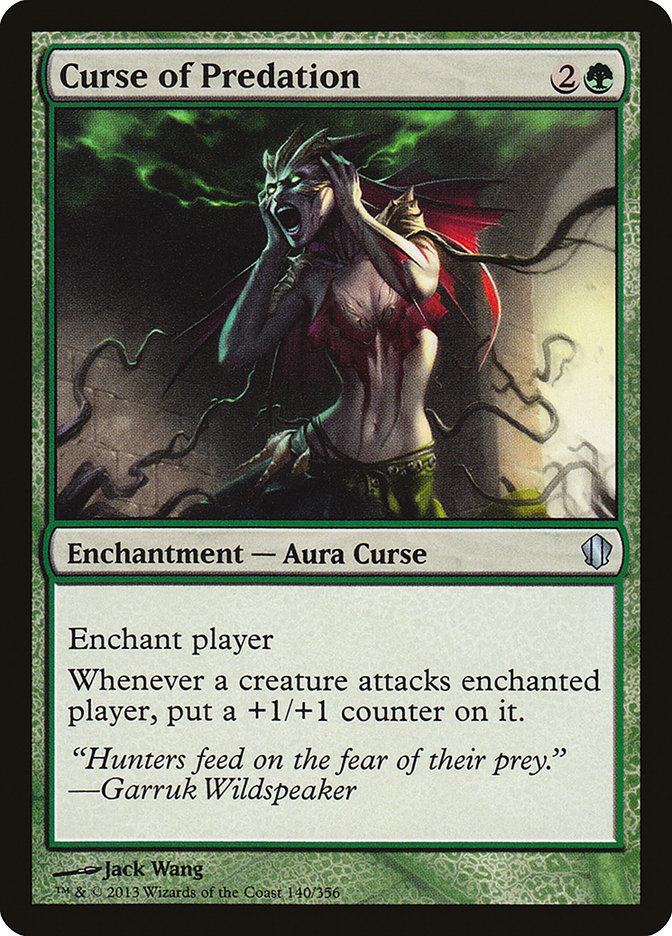 Curse of Predation [Commander 2013]