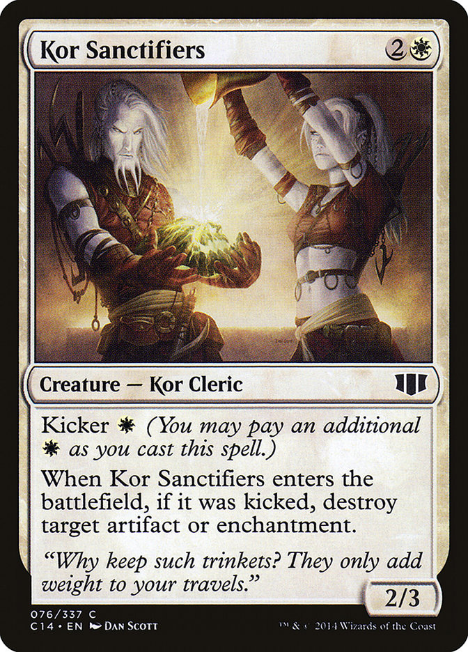 Kor Sanctifiers [Commander 2014]