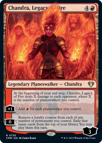 Chandra, Legacy of Fire [Commander Masters]