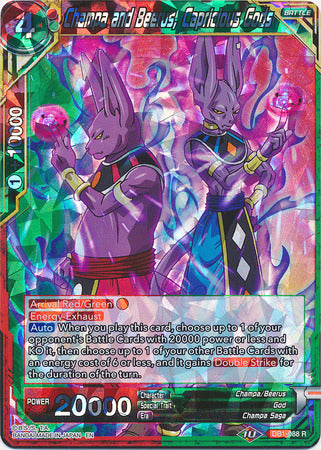 Champa and Beerus, Capricious Gods (DB1-088) [Dragon Brawl]