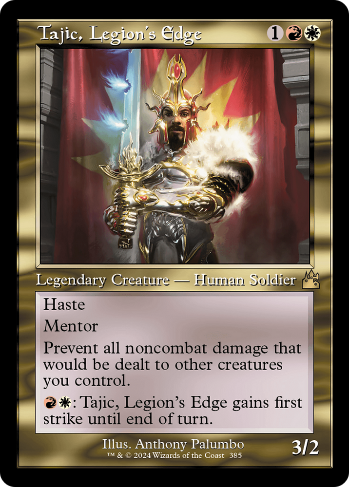 Tajic, Legion's Edge (Retro Frame) [Ravnica Remastered]