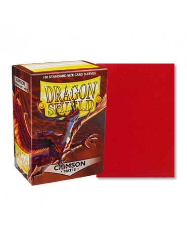 Dragon Sheild Standard Size - Crimson
