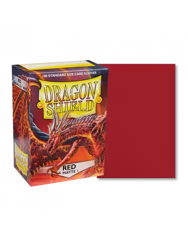 Dragon Shield Standard Size - Red