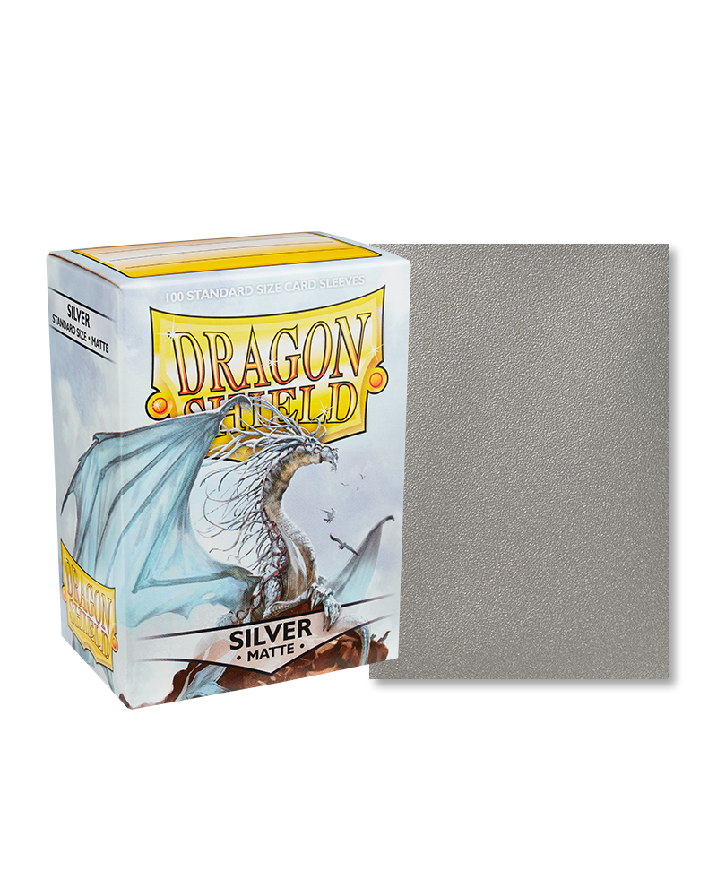 Dragon Shield Standard Size - Silver