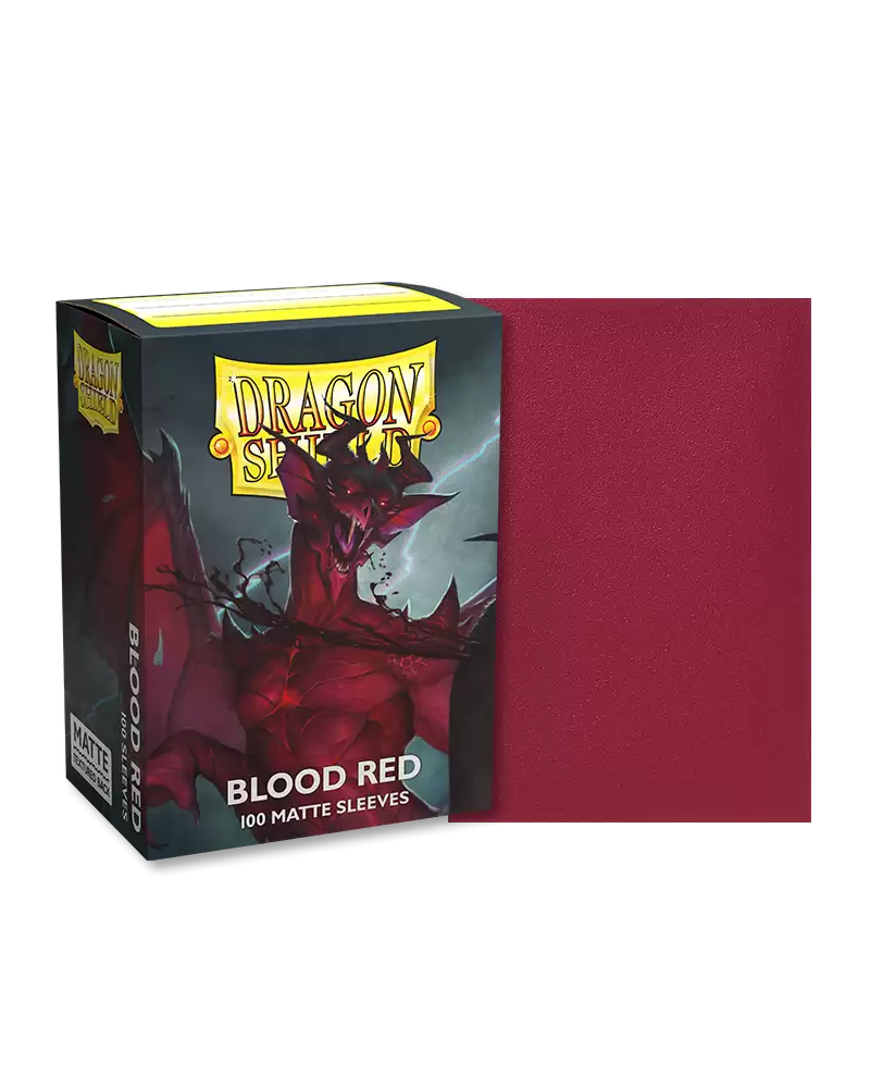 Dragon Shield Standard Size - Blood Red