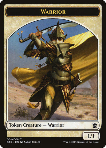 Warrior Token [Dragons of Tarkir Tokens]