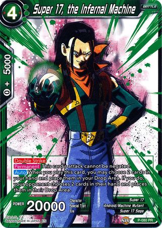 Super 17, the Infernal Machine (Alternate Art) (P-080) [Special Anniversary Set]