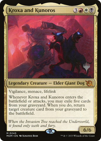 Kroxa and Kunoros (Promo Pack) [March of the Machine Promos]