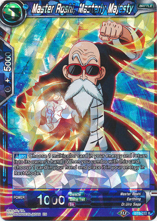 Master Roshi, Masterly Majesty (BT8-032) [Malicious Machinations]