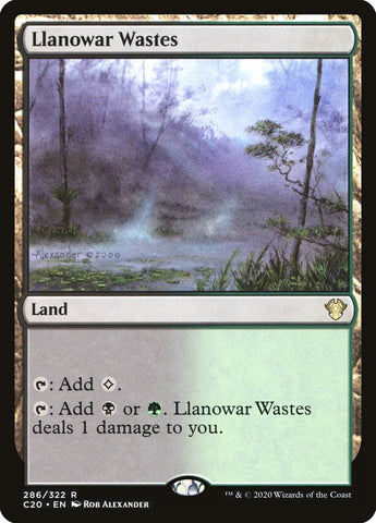 Llanowar Wastes [Commander 2020]