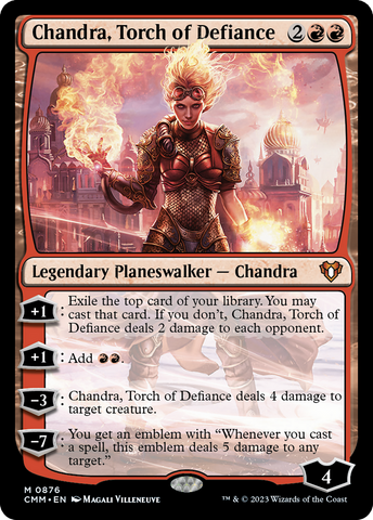 Chandra, Torch of Defiance [Commander Masters]