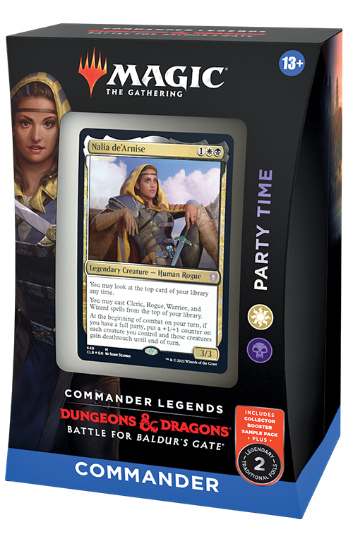 Commamder Legends Battle for Baldurs Gate Commander Deck - Party Time