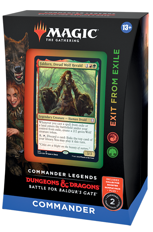 Commander Legends Battle for Baldurs Gate Commander Deck - Exit from Exile