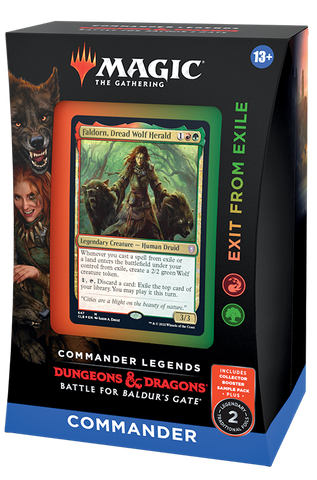 Commander Legends Battle for Baldurs Gate Commander Deck - Exit from Exile