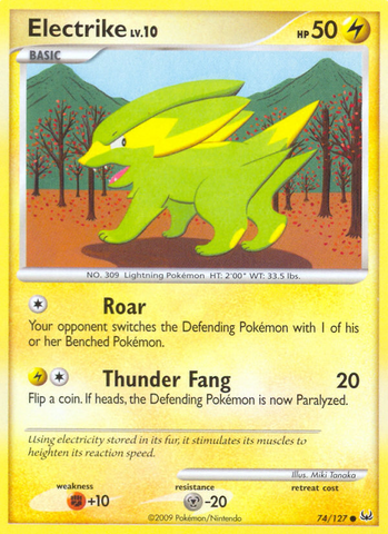 Electrike (74/127) [Platinum: Base Set]