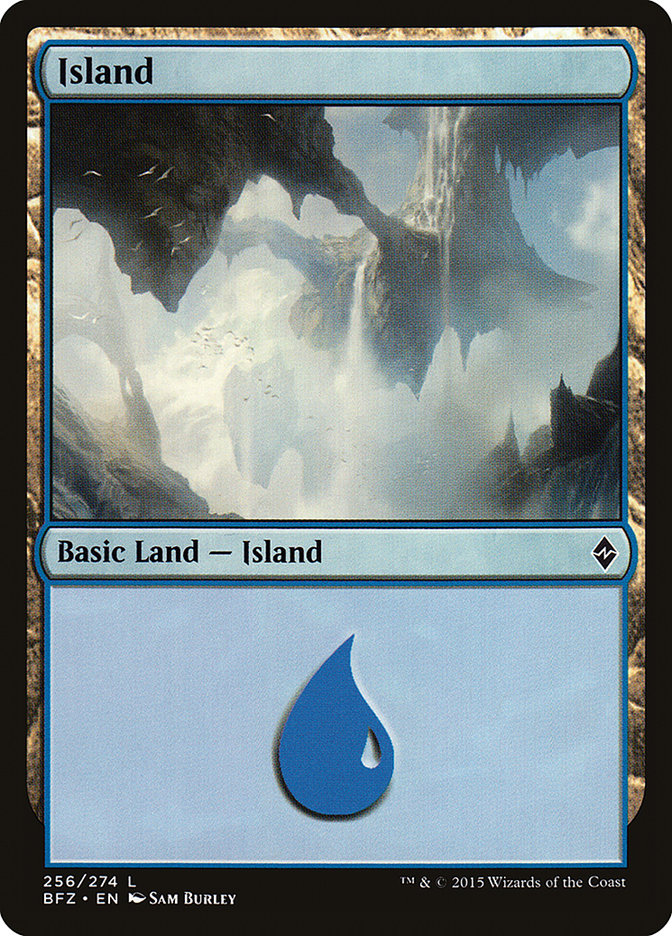 Island (256a) [Battle for Zendikar]