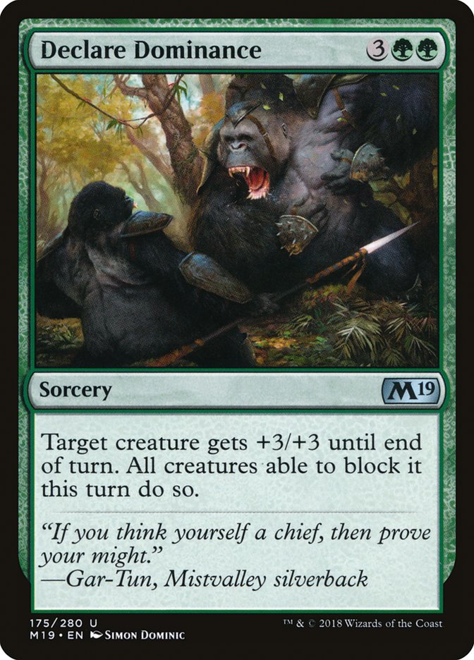 Declare Dominance [Core Set 2019]