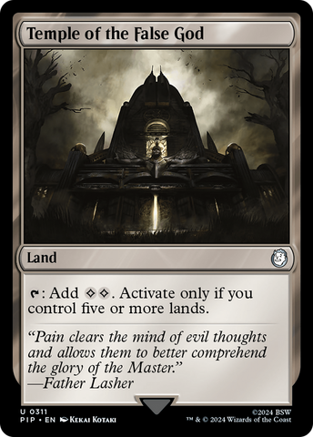 Temple of the False God [Fallout]