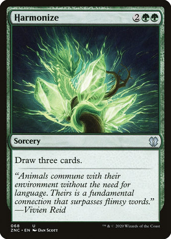 Harmonize [Zendikar Rising Commander]