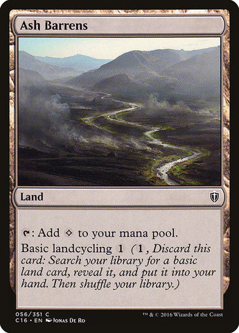 Ash Barrens [Commander 2016]