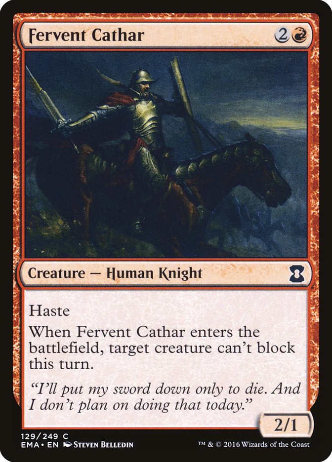 Fervent Cathar [Eternal Masters]