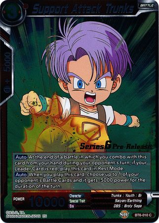 Support Attack Trunks (BT6-010_PR) [Destroyer Kings Prerelease Promos]