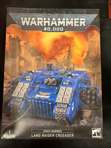 Space Marines Land Raider Crusader