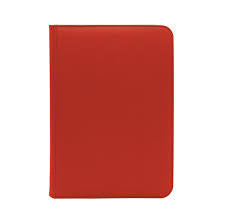 Dex Zip Binder Red - 9 Pocket