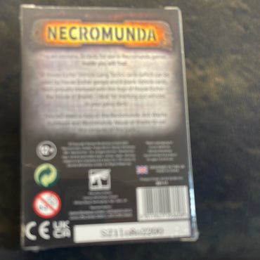 Necromunda - Esher Vehicle Game Tactics Cards
