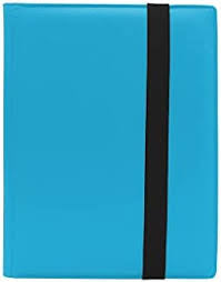 Dex Binder Strap Noir Light Blue - 9 Pocket