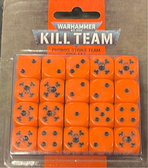 Kill Team Phobos Strike Team Dice Set