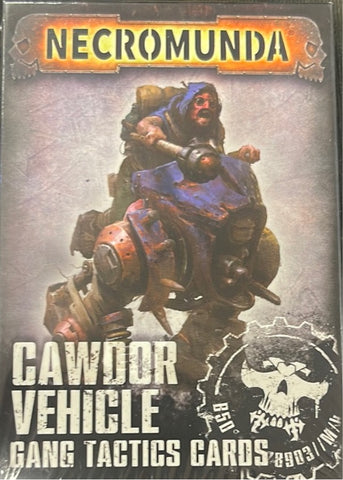 Necromunda- Cawdor Vehicle Gang Tactics Cards