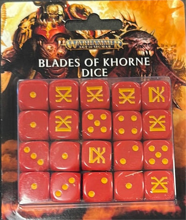 Blades Of Khorne Dice