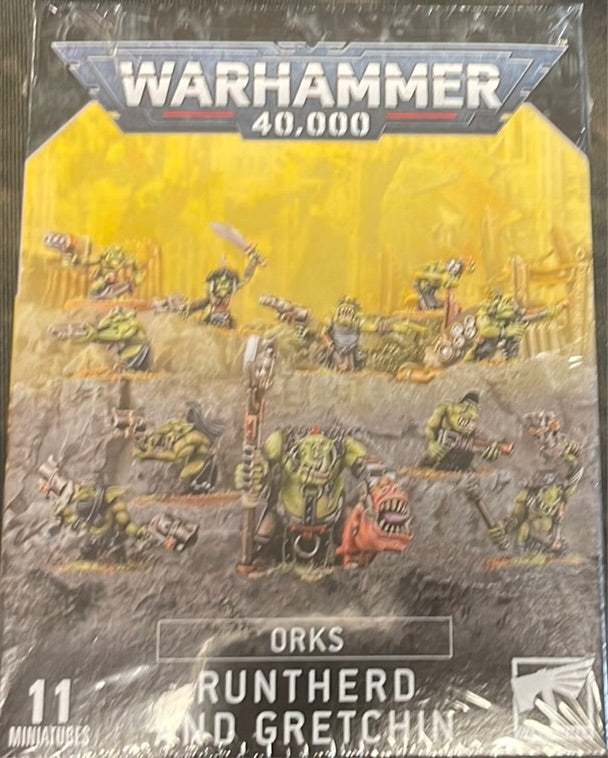Orks Gretchin/ Runtherd and Gretchen