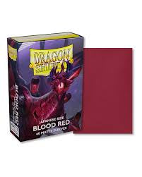 Dragon Shield Japanese Size - Blood Red
