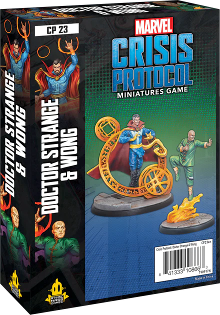 Marvel Crisis Protocol Doctor Strange and Wong