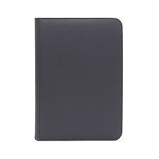 Dex Zip Binder Grey - 9 Pocket