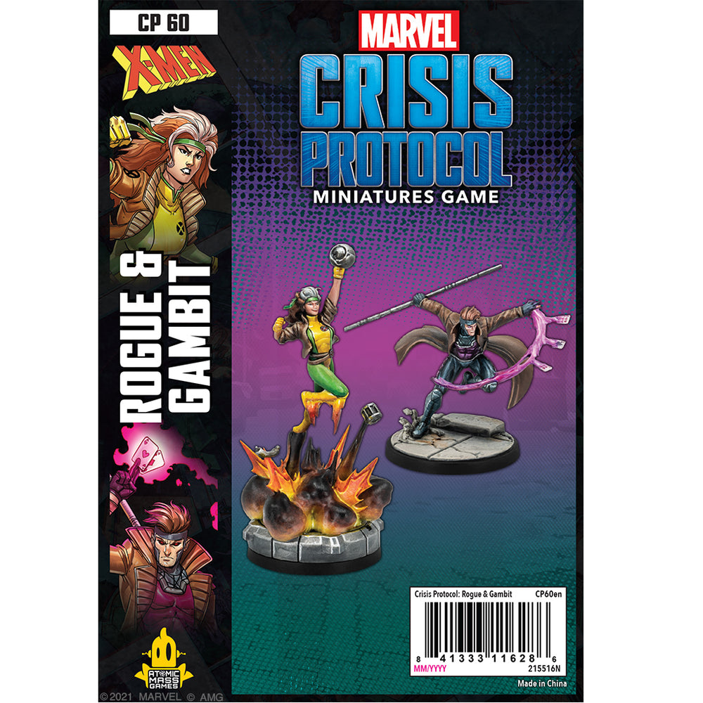 Marvel Crisis Protocol Rogue and Gambit