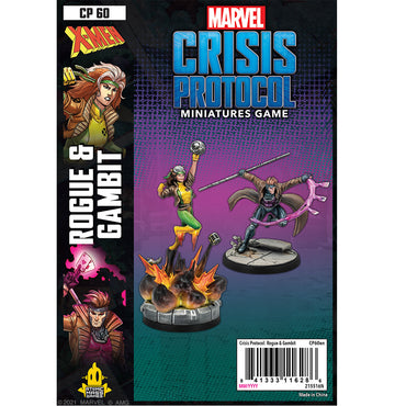 Marvel Crisis Protocol Rogue and Gambit