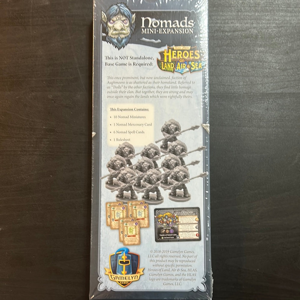 Heroes of Land Air and Sea Nomads Mini-Expansion