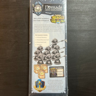 Heroes of Land Air and Sea Nomads Mini-Expansion