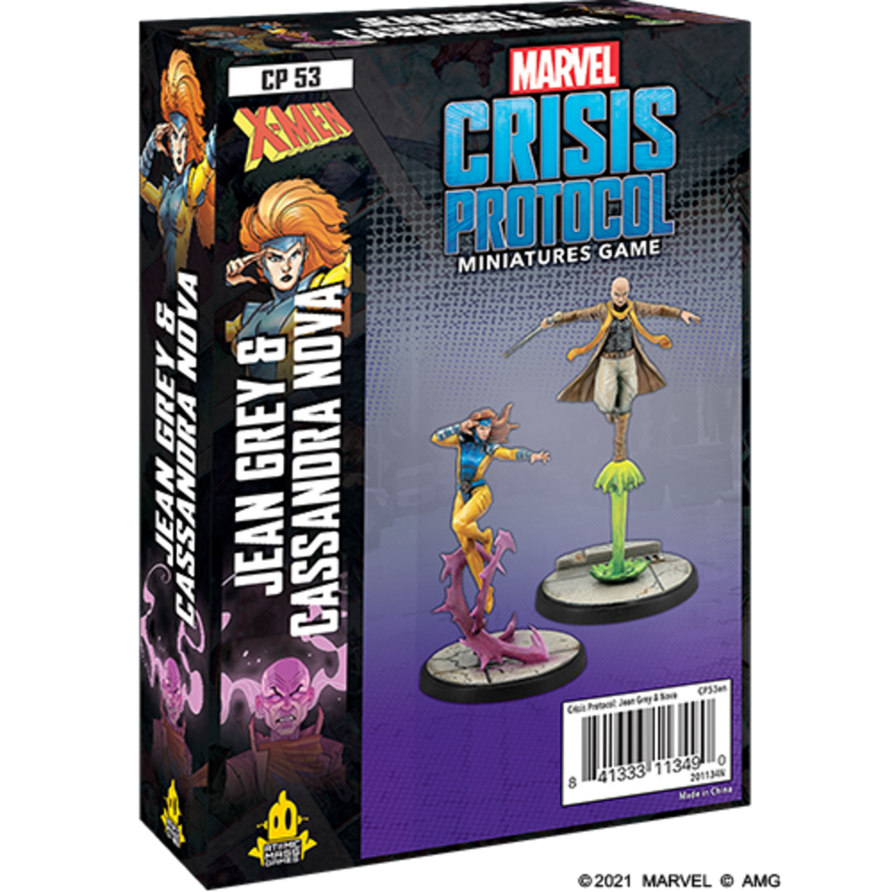Marvel Crisis Protocol Jean Grey and Cassandra Nova