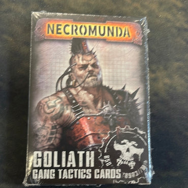 Necromunda- Goliath Gang Tactics Cards