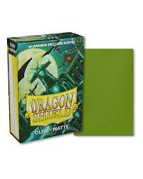 Dragon Shield Japanese Size - Olive