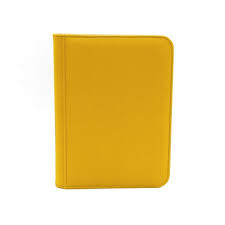 Dex Zip Binder Yellow - 9 Pocket