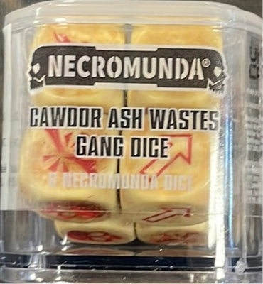 Necromunda- Cawdor Ash Wastes Gang Dice