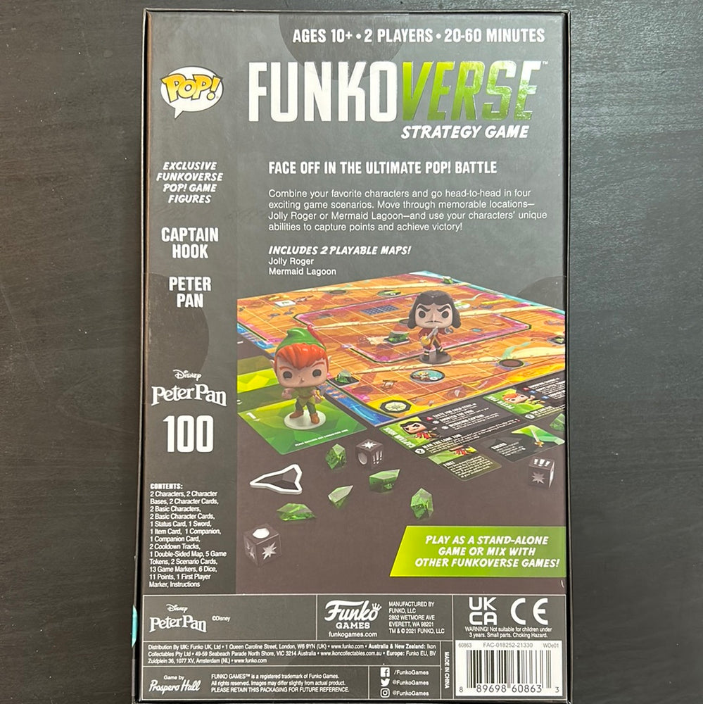 Funkoverse Strategy Game Peter Pan