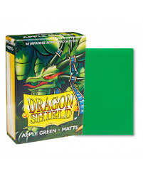 Dragon Shield Japanese Size - Apple Green