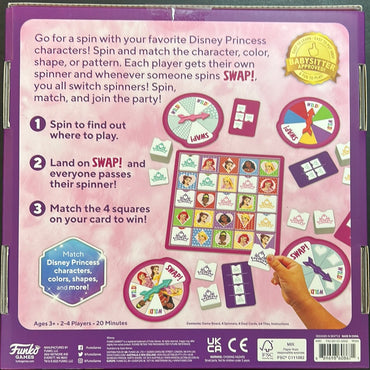 Disney Princess Pattern Party Game